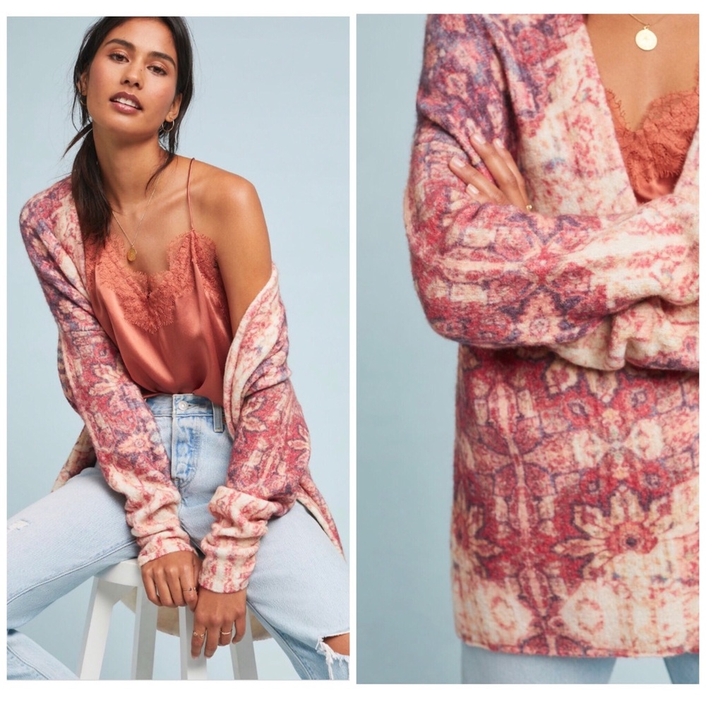 Anthropologie Laurel Canyon Sweater Cardigan New - Picture 6 of 8